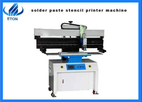 Solder paste stencil printer machine in SMT production line with the important step in SMD mounting