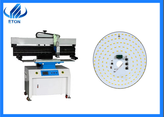 Solder paste stencil printer machine in SMT production line with the important step in SMD mounting