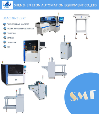 SMT Line Semi Automatic Stencil Printer 8000mm/Min LED Production Line