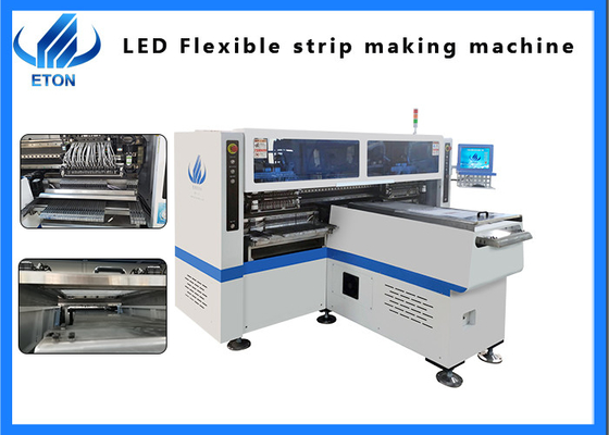 double arm Pick And Place Mahcine 5 PCS cameras Flexible Strip Making Machine