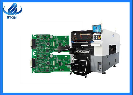 SMT Pick And Place Machine Double System Rail For LED Lights / PCB Driver