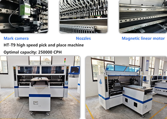 34 Heads SMT Mounting Machine High Capacity Flexible Strip SIRA 180000CPH