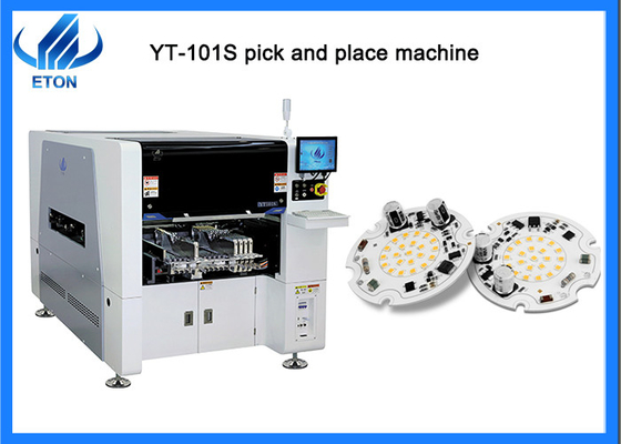 High Precision SMT Pick And Place Machine Min 0201 40000CPH Capacity