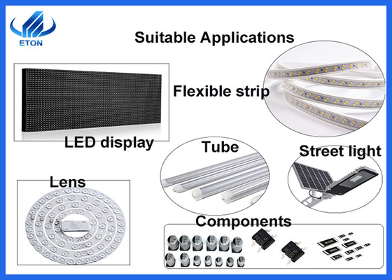 24 heads with 90000 capacity SMT mounter 1950 mm for led strip, led tube pick and place machine