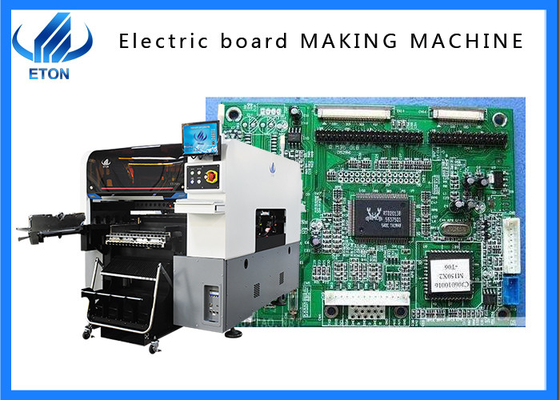 LED Lights PCB Processing SMT Placement Machine dual mode group 20 heads