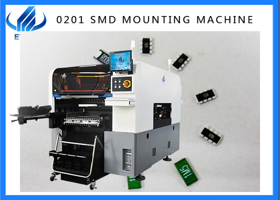 80000CPH SMT Mounting Machine For Electronic Industry 0201 40x40mm