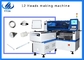 45000CPH LED Mounting Machine 28 Feeders 12 Head Pick And Place Machine