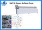 8 Zones Reflow Soldering Machine High Speed Reflow Oven For PCB Assembly Line