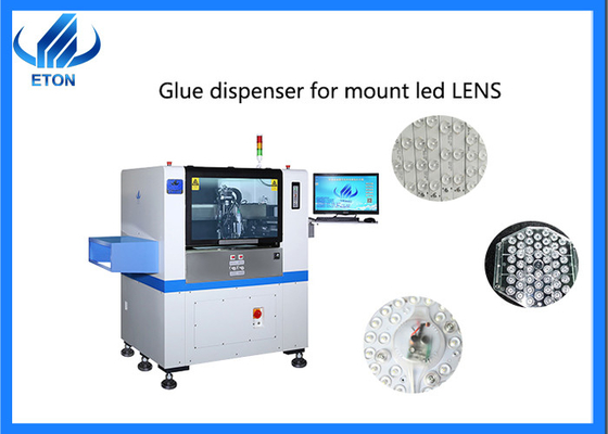 Automatic SMT Glue Dispenser Panel Light / Street LED Light Making Machine