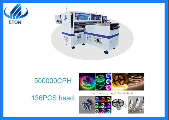 Double Motor SMT Chip Mounter 500000CPH Flexible LED Light Strips Making Machine