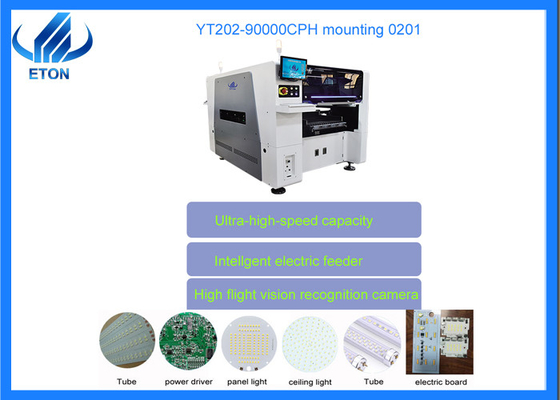 High Speed LED Products SMT Chip Mounter 0201 Components ETON SMT Machine