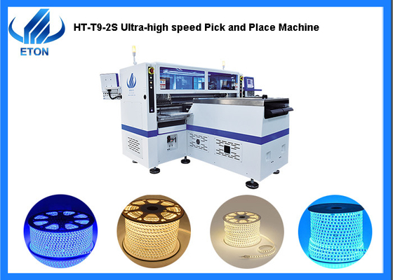 Double Motor LED Strip Making Machine 500000CPH With Double Module