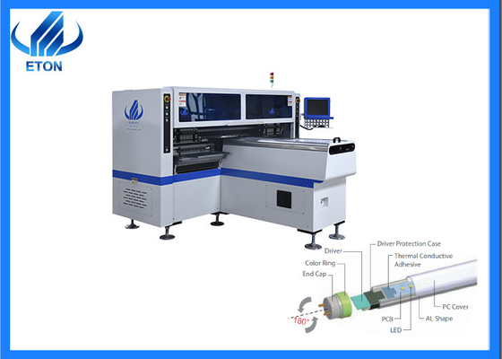 ETON 18W CPH SMT Chip Mounter 1.2m LED Tubes Pick And Place Equipment