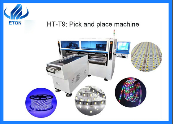 Dual Arm Led Flexible Strip Mounter 68 Heads 250000 CPH SMT Chip Mounter