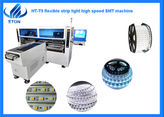 Any Length Flexible Strip SMT Mounting Machine 380VAC 250000CPH 0.5mm Components