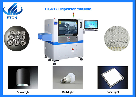 SMT Automatic Glue Dispensing Machine Lower Wasting High Efficiency 90000CPH For Lens