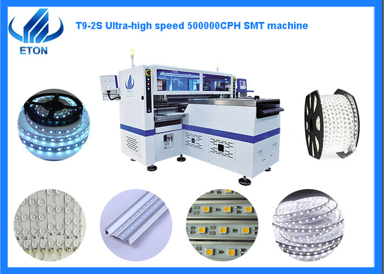 Double Motor LED Strip Making Machine 500000CPH With Double Module