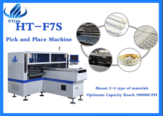 1.2m LED Strip Making Machine 18W CPH Group Picking Group Placing SMT Mounting Machine