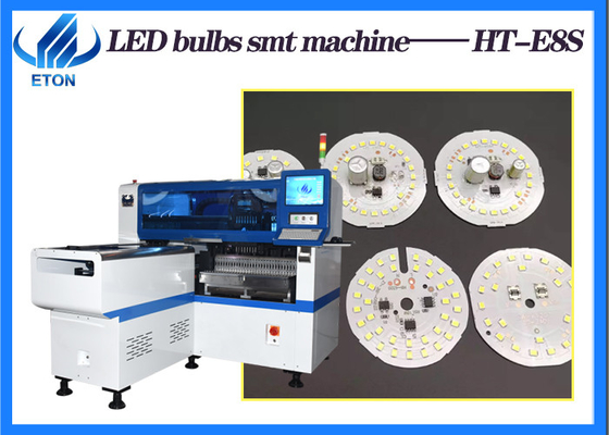 multifunctional LED light making 28 PCS feeders station 45000CPH pick and place machine