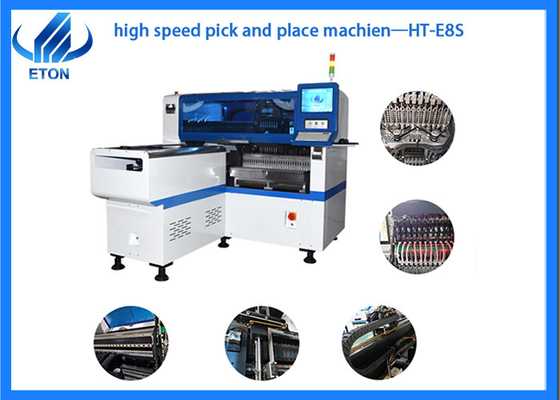 12 Heads Lens SMT Pick And Place Machine Automatic High Speed 45000CPH