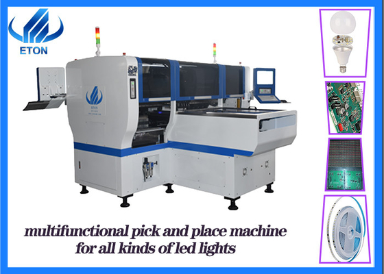 LED Light 8KW SMT Pick And Place Machine Multi Function Automatic 90000 CPH