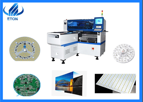 LED Lights SMT Pick Place Machine High Precision LED Light Production Line