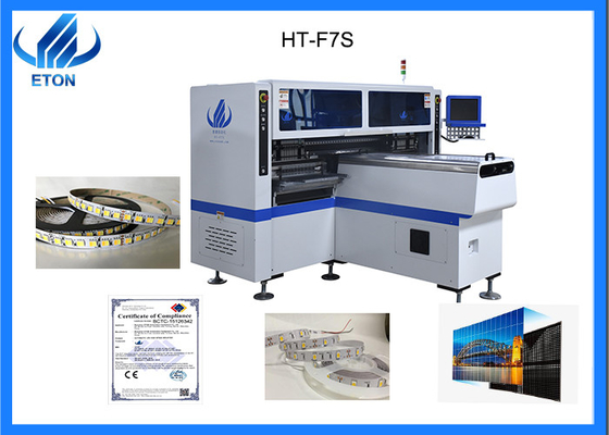 150K CPH Eton automatic led chip mounter HT-F7 smt placement machine/led pick place machine