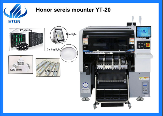 80000 CPH LED Chip Mounter Min 0201 SMT Pick And Place Machine