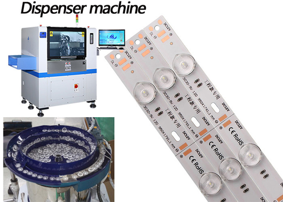 Automatic Glue Dispenser Machine 1800mm Length With CCD Positioning System