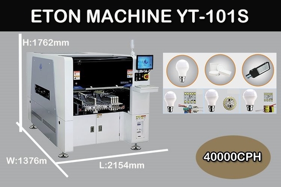 0201 Component SMT Mounter YT101S 4W CPH Pick And Place Machine