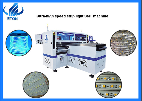 Ultra High Speed SMT Production Line Strip Light LED Chip Mounter 500000CPH