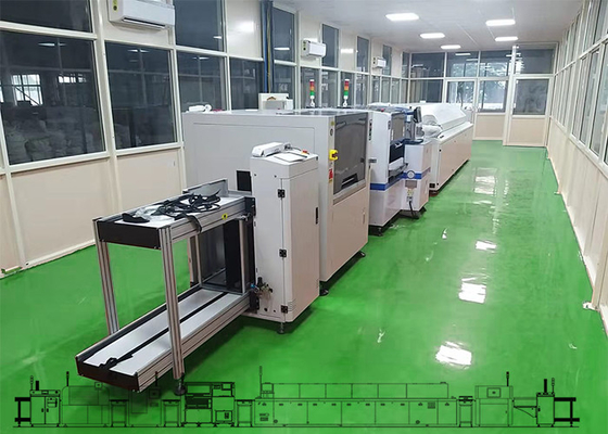 Electric Board SMD Chip Mounter 40000CPH PCB Processing Machine