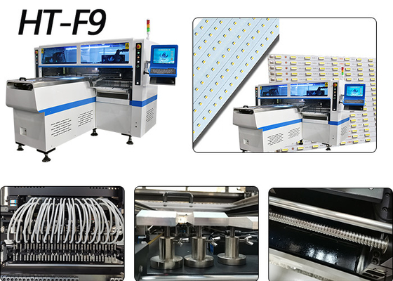 68 Heads LED Mounter LED Tube Panel Flexible Strip Light SMT Pick Place Machine