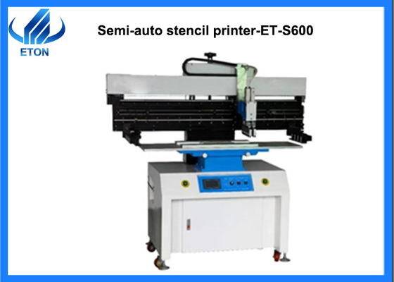 Max PCB 600×350mm Solder Paste Stencil Printer Machine For SMT Panel Lights Making