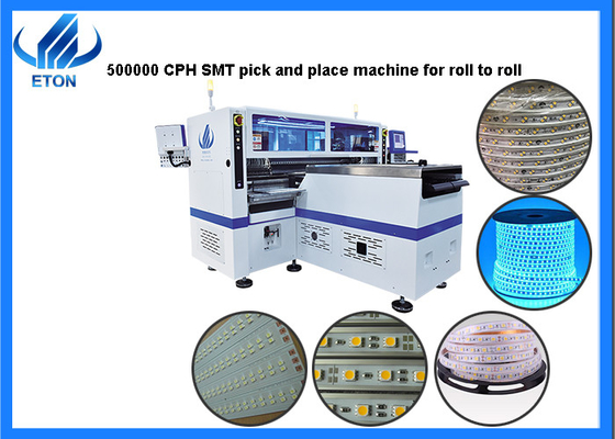 SIRA Double Rail SMT Pick Place Machine Four Groups Placement Heads 136 Feeder Stations