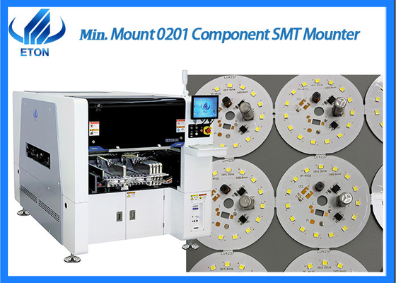 4KW LED Bulb Making Machine Min Components 0201 Pick And Place Machine