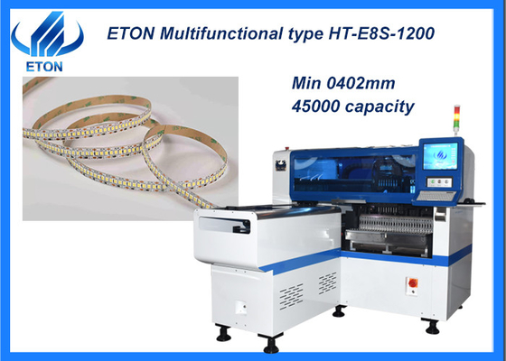 Automatic 1m Flexible Strip PCB Assembly Machine 45000 Capacity SMT Placement Machine