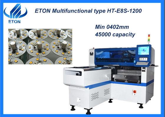 Middle Speed LED Chip Mounter 45000 CPH For Power Driver SKD Min 0402