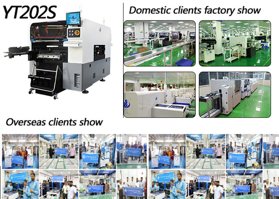 20 Heads Electrical Board SMT Pick Place Machine Automatic SMT Mounter