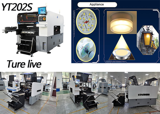 20 Heads Electrical Board SMT Pick Place Machine Automatic SMT Mounter