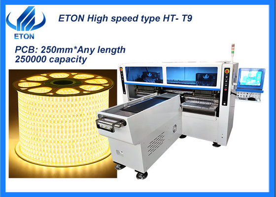 High Speed 250K CPH 100m Flexible Strip Making Machine SMT Automatic Chip Mounter