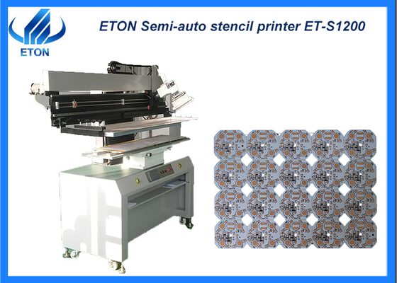 CE fixed groove easy operate  1200×300 mm SMT stencil printer