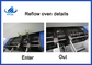 8 Zones 1200kg SMT Reflow Oven PID Control SSR Drive SMT Production Line Equipment