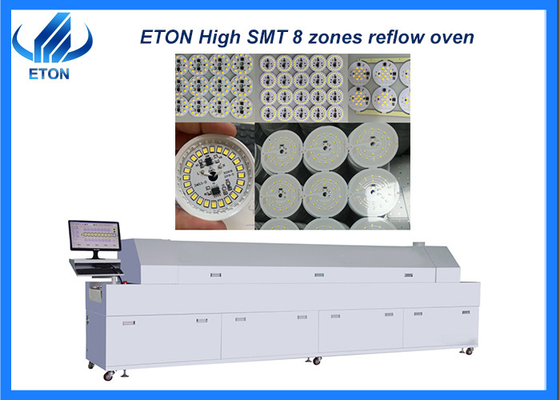 450mm Mesh Belt SMT Reflow Oven Machine High Temperature Resistant