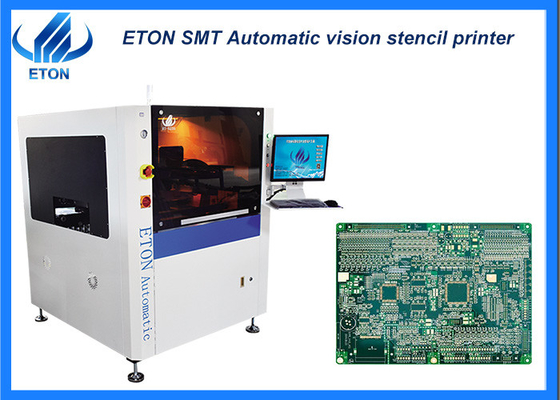 SMT electric board printing 520*350 mm automatic vision printer