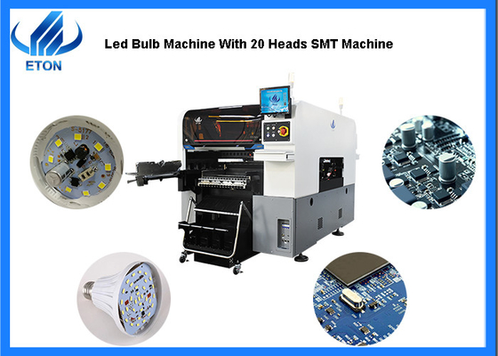 Dual arm Dual Mounting Head Ultra-High Precision can mount 0201 components SMT Pick And Place Machine