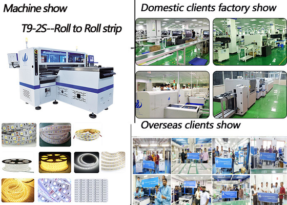 Neon soft strip mounting making machine 2835 5050 chip mounting modol can produce 1000 meter a hour