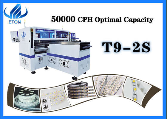 SMT pick and place mounting machine for 100M roll to roll  long LED strip with 500000 CPH