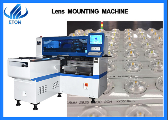 Lens Products Pick And Place Machine 12 Heads For PCBA Board Max 1200*500mm