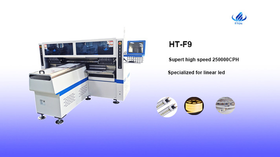 LED High Speed Pick And Place Machine 250000 CPH 5 PCS Digital Camera